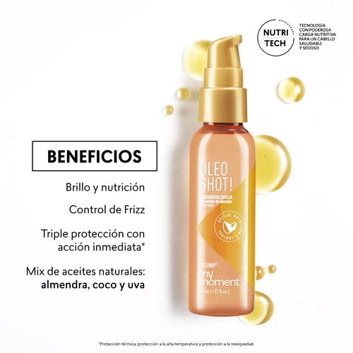 Tratamiento Capilar Óleo Shot My Moment